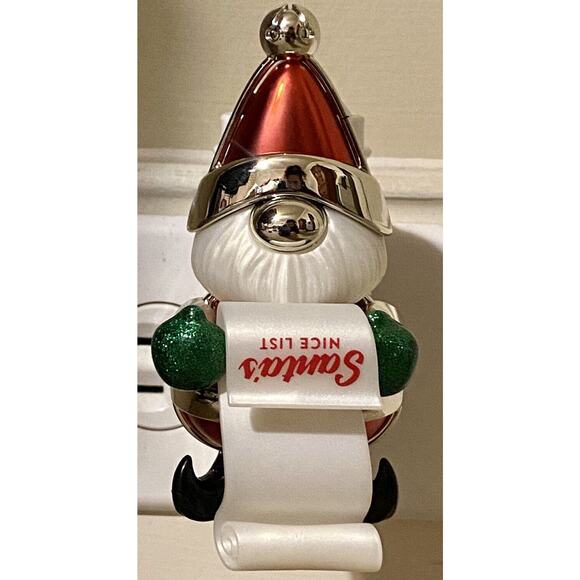 Bath & Body Works Wallflower Fragrance Plug NICE LIST GNOME SCENT CONTROL - Picture 2 of 9